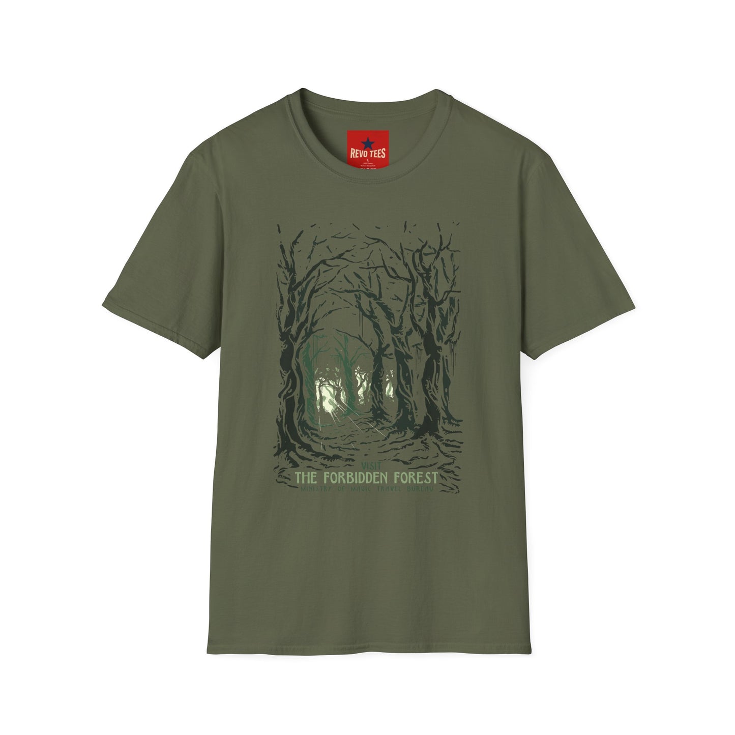 The Forbidden Forest T-Shirt — Dark Forest Gothic Tee