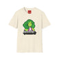 Green Hair Girl T-Shirt — Personalized Name Graphic Tee (e.g., Jennifer)