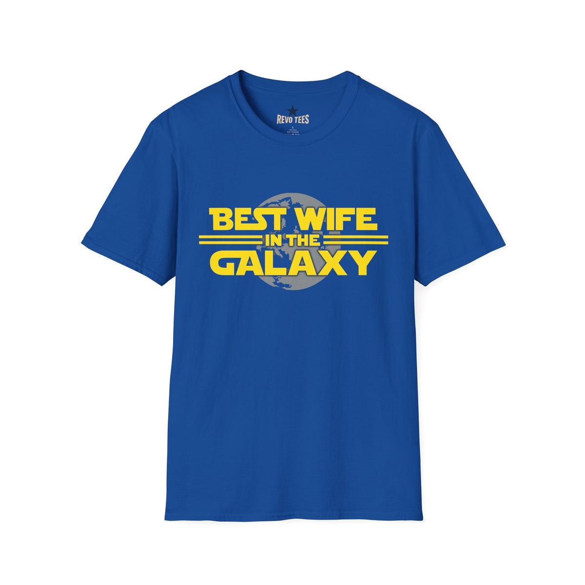 Revotees Best Wife in the Galaxy Funny Sci Fi Gift for Wives T-Shirt - alternate view 6