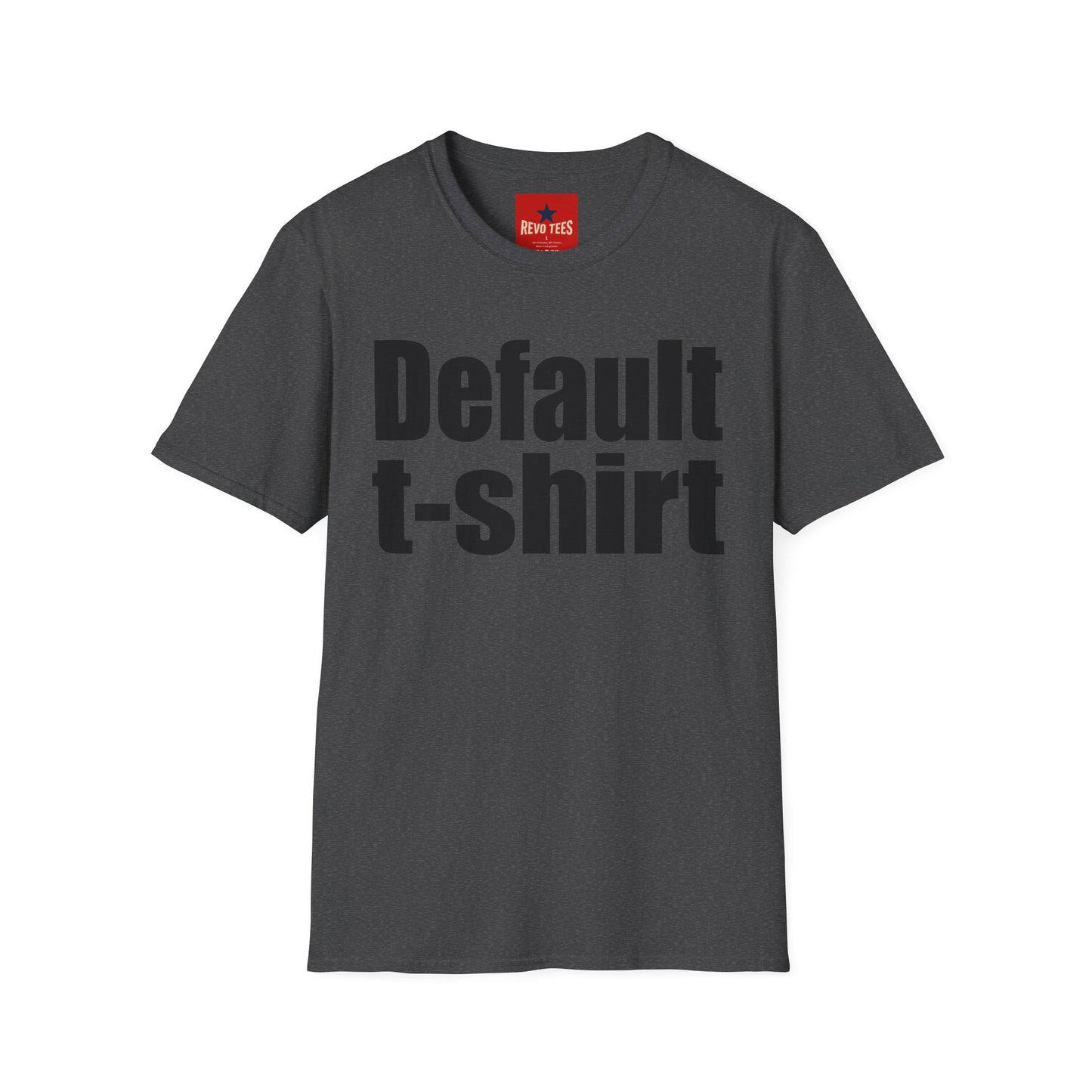 Default T-Shirt Graphic Tee — Minimalist Statement Shirt