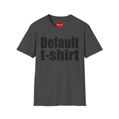 Default T-Shirt Graphic Tee — Minimalist Statement Shirt