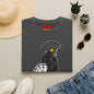 Banksy T‑Shirt — Grim Reaper Clock Graphic Tee (Smiley Mask)