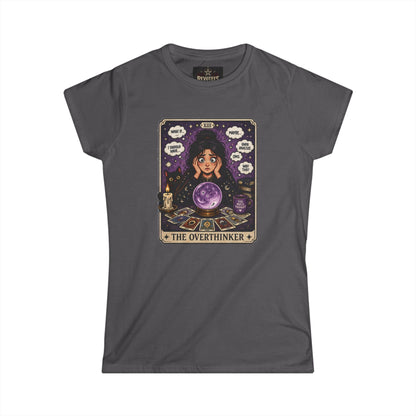 The Overthinker Tarot T‑Shirt — Women's Psychic Crystal Ball Tee