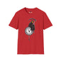 Revotees Banksy Grim Reaper Clock Graphic Smiley Mask T-Shirt - alternate view 10