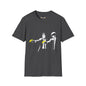 Revotees Banksy Pulp Fiction Banana Standoff T-Shirt - alternate view 5