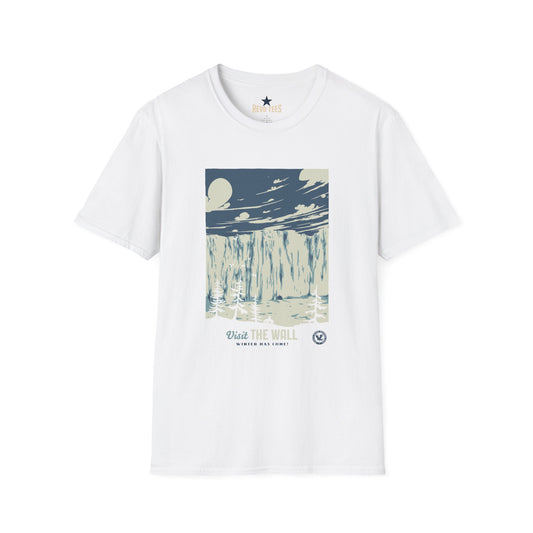 Revotees Visit the Wall Lord of the Rings Unisex Softstyle T-Shirt - alternate view 2