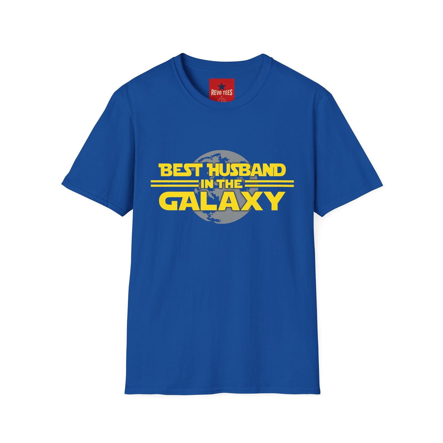 Best Husband in the Galaxy T-Shirt — Funny Sci‑Fi Gift for Him