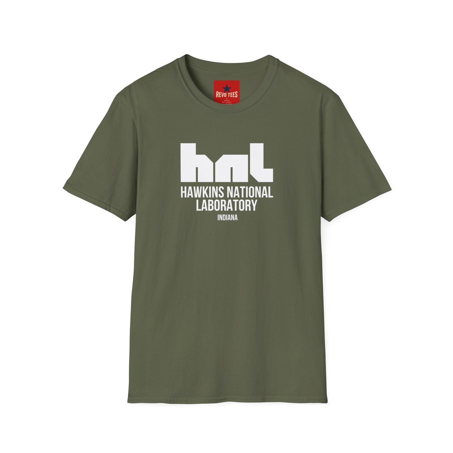 Hawkins National Laboratory T-Shirt — Stranger Things Inspired Retro Logo Tee