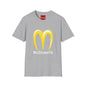 Funny McDowell's Parody T-Shirt — Retro Fast Food Logo Tee
