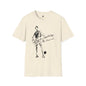 Revotees The Clash Joe Strummer Sound Check by Ray Lowry Unisex Softstyle T-Shirt - alternate view 3