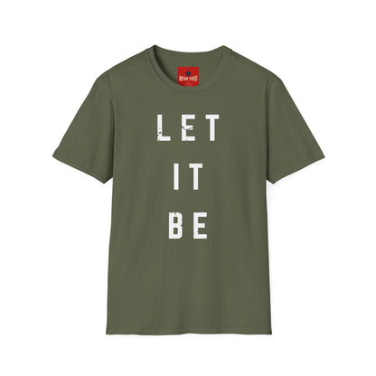 The Beatles - Let It Be Lyric - Unisex Softstyle T-Shirt