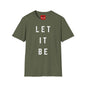 The Beatles - Let It Be Lyric - Unisex Softstyle T-Shirt