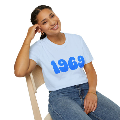 1969 Retro Year T-Shirt — Vintage 60s Birthday / Anniversary Tee