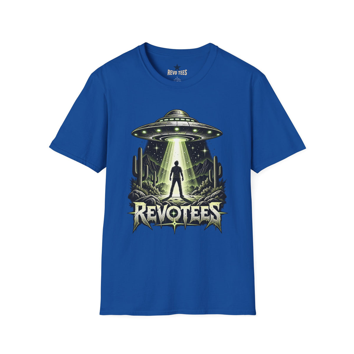 REVOTEES Alien Abduction – Sci‑Fi UFO Graphic Tee