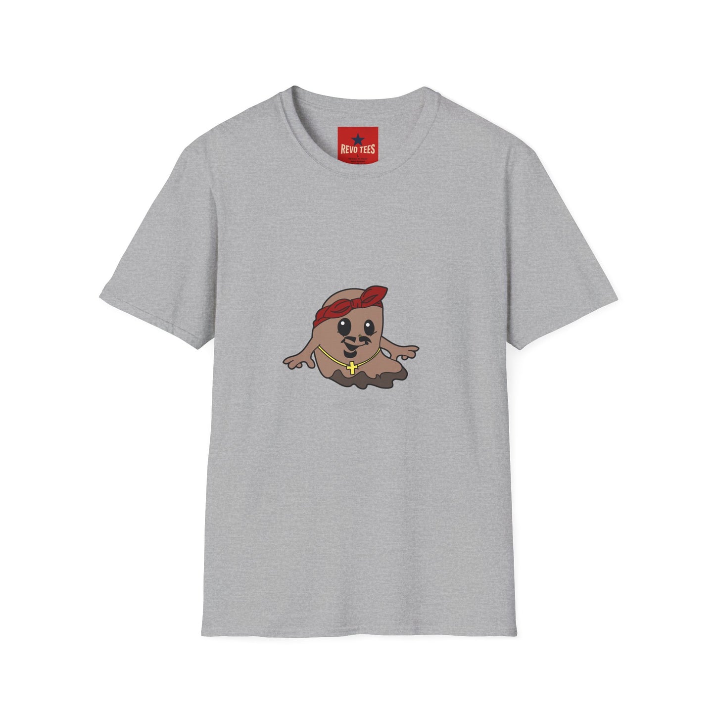 Cute Pirate Sloth T-Shirt — Cartoon Sloth with Bandana Tee