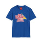 Galaxy Grill T‑Shirt – "Gus's Galaxy Grill: Space Eats" Retro Diner Tee