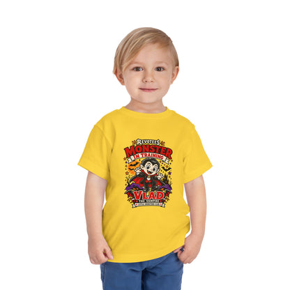 REVOTEES Toddler Monster In Training Tee — 'Vlad the Vampire' Halloween Kids Shirt