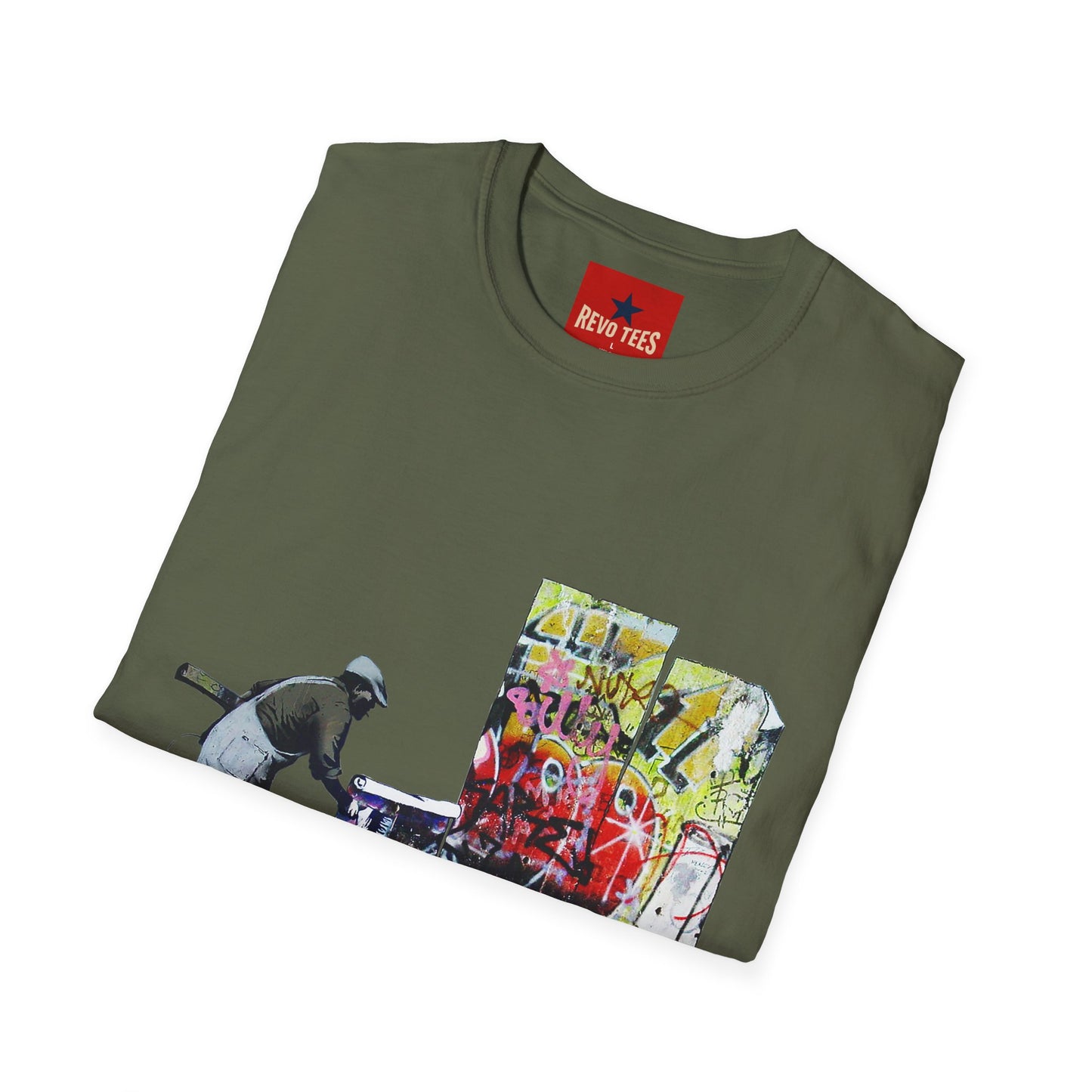 Banksy Graffiti Cleaner T-Shirt — Urban Street Art Tee