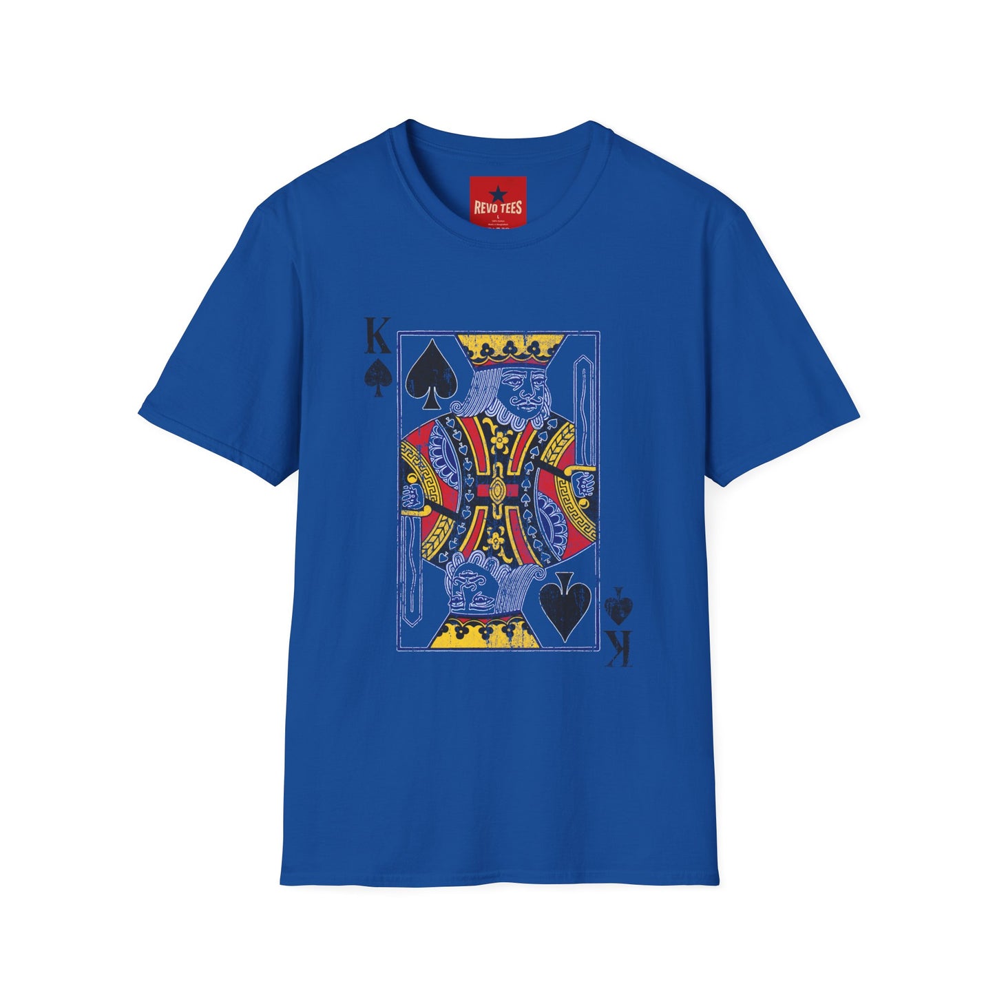 King of Spades T‑Shirt — Vintage Playing Card Graphic Tee