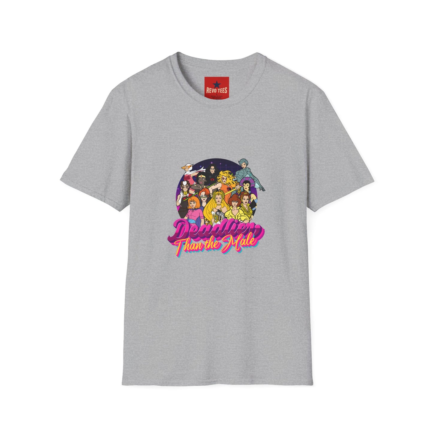 Retro Cartoon Character Group T-Shirt — 'Together We Rule' Vintage Crew Tee