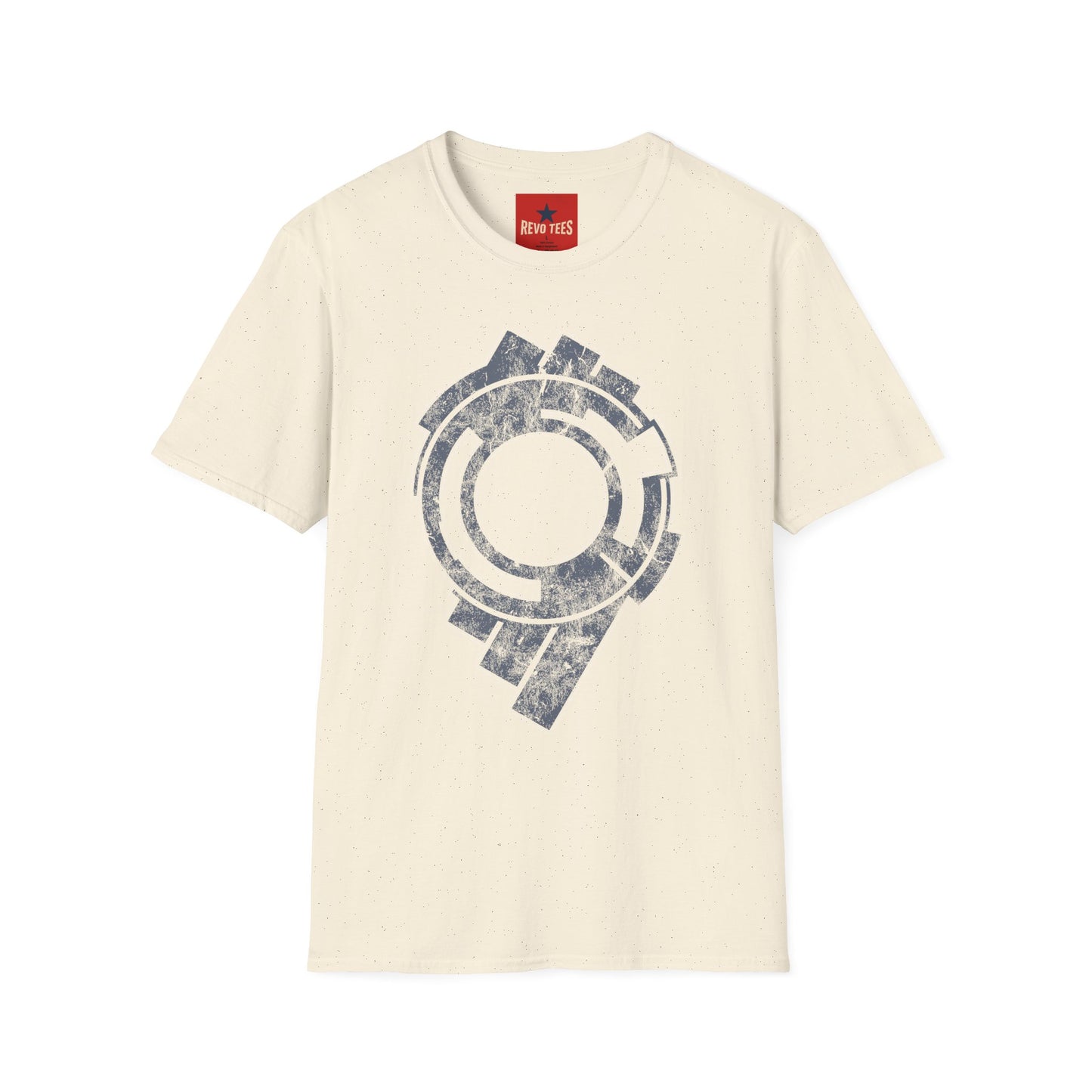 Abstract Circular Tech Graphic T-Shirt