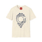 Abstract Circular Tech Graphic T-Shirt