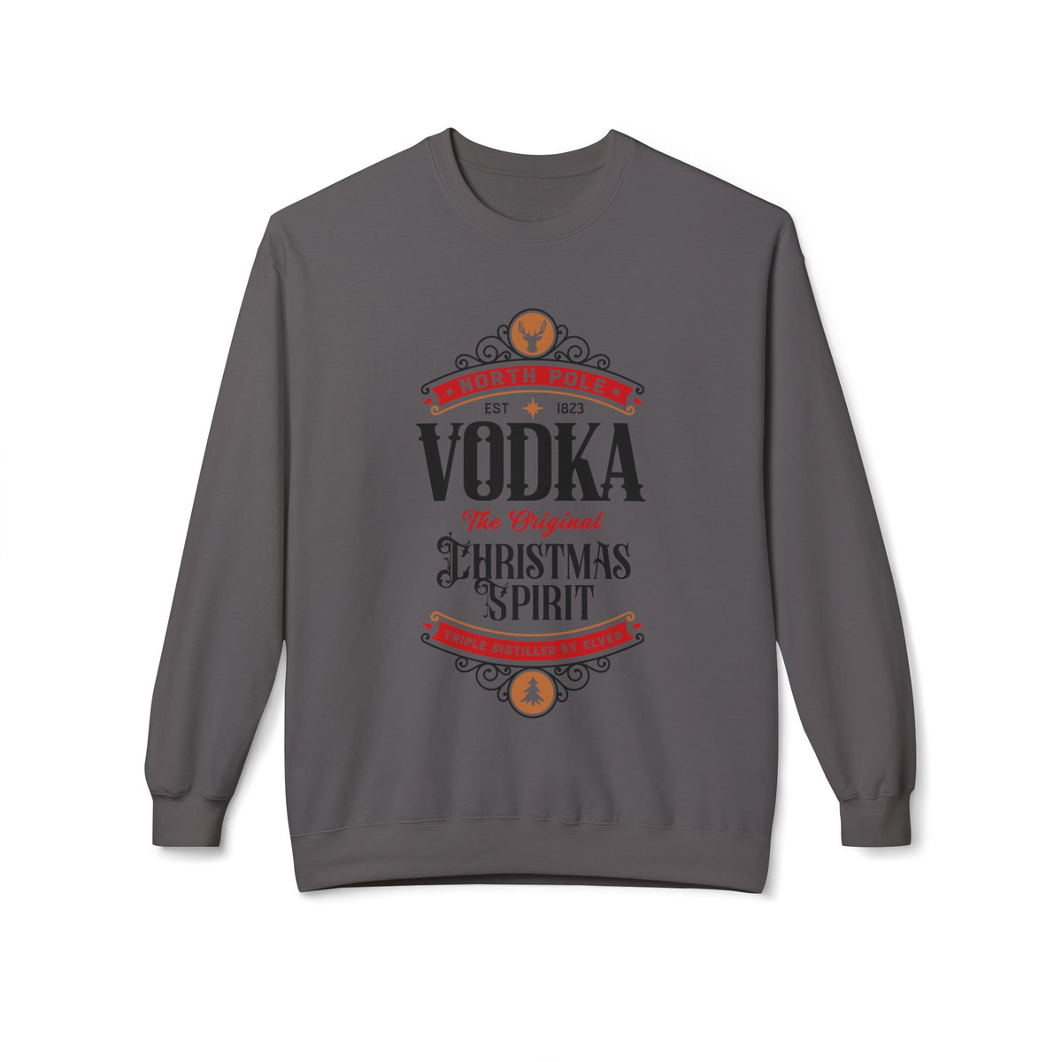 North Pole Vodka — Made by Elves: The Original Christmas Spirit Sweatshirt
