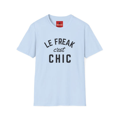 T-Shirt — "Le Freak c'est Chic" French Retro Graphic Tee