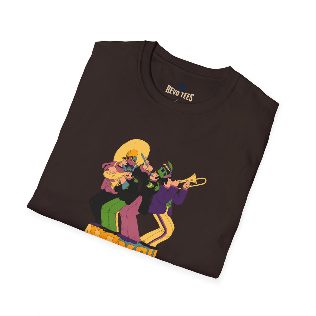 Revotees Retro Jazz Band All You Need Is Love Graphic T-Shirt - alternate view 15