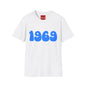 1969 Retro Year T-Shirt — Vintage 60s Birthday / Anniversary Tee