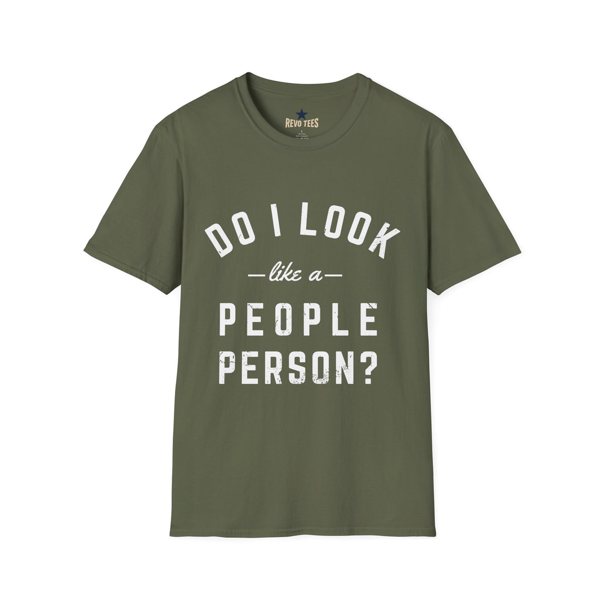 Revotees Do I Look Like a People Person Unisex Softstyle T-Shirt