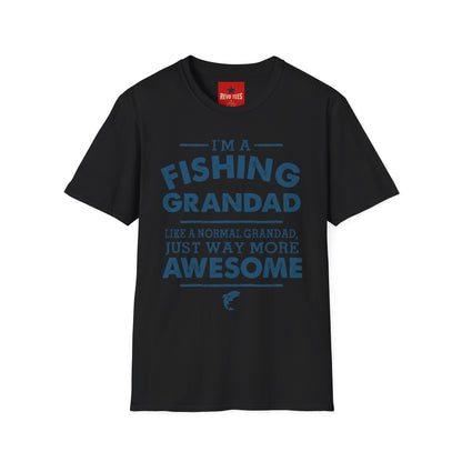 Fishing Grandad T-Shirt — "I'm a Fishing Grandad" Graphic Tee for Proud Grandpa, Father’s Day Gift