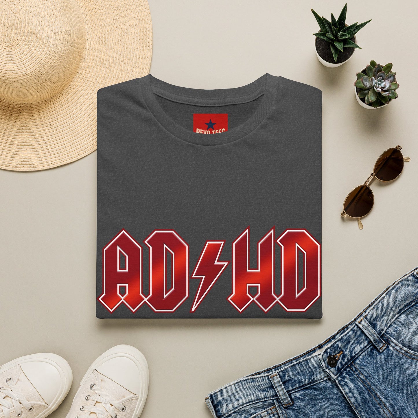 ADHD - Funny Unisex Softstyle T-Shirt