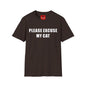 Please Excuse My Cat T-Shirt — Funny Cat Lover Tee
