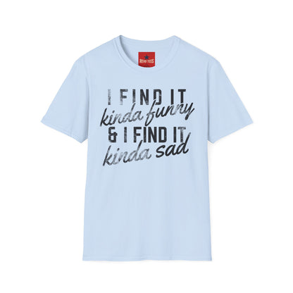 I Find It Kind Of Funny - REM - Unisex Softstyle T-Shirt
