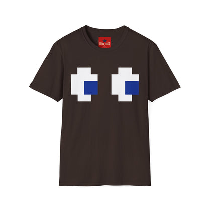 Pixel Eyes T‑Shirt — Retro 8‑Bit Gaming Graphic Tee