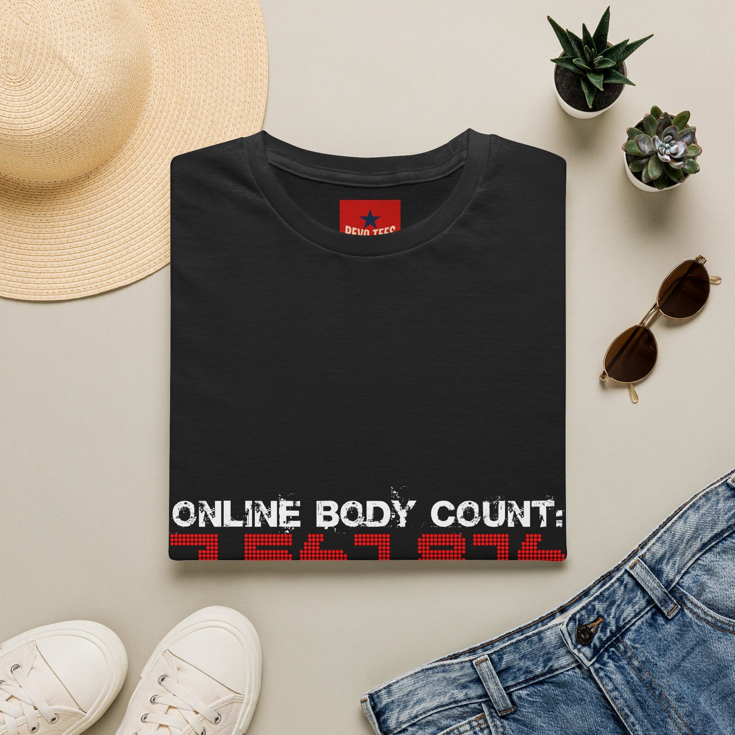 Online Body Count - Unisex Softstyle T-Shirt