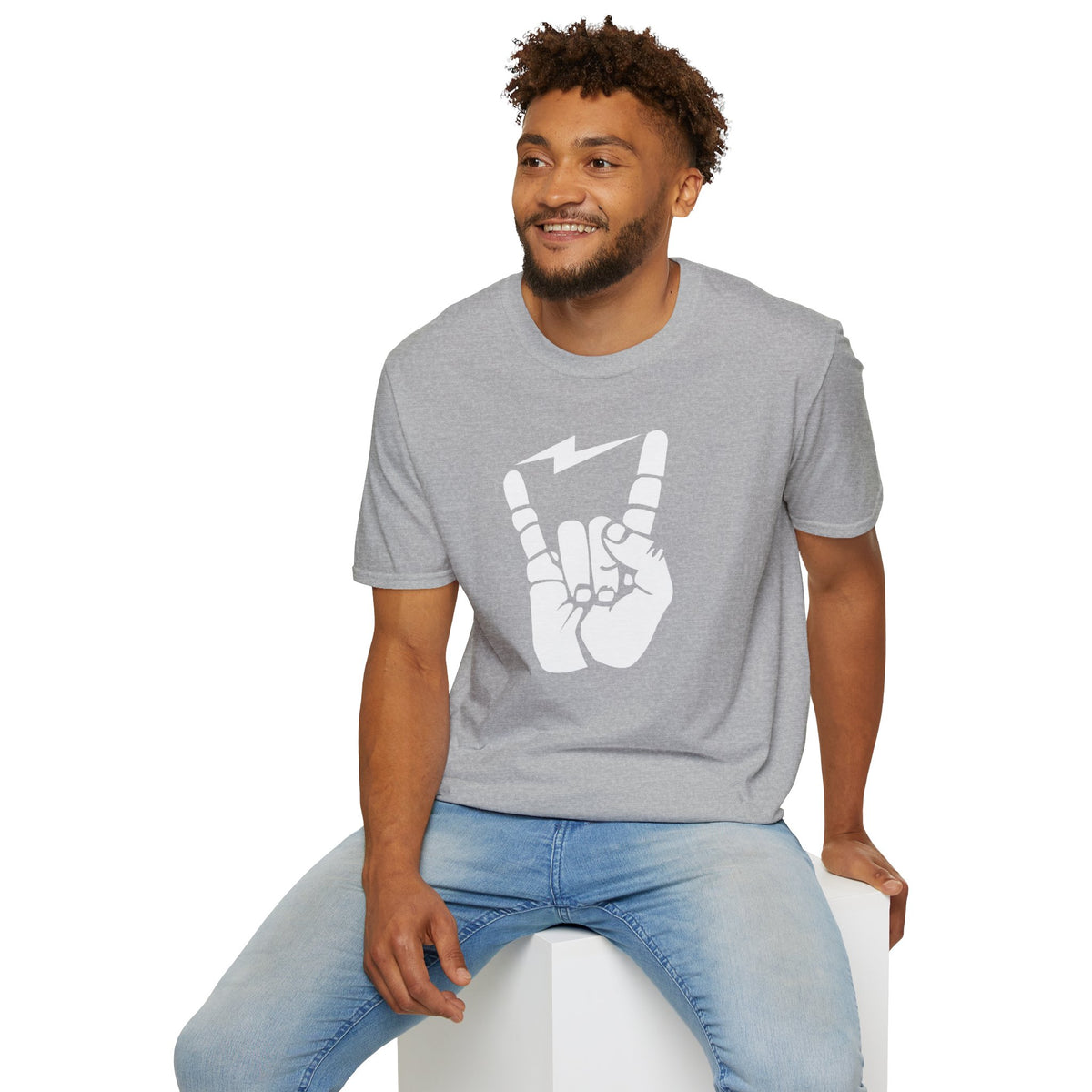Revotees Electric Horns Unisex Softstyle T-Shirt - alternate view 16
