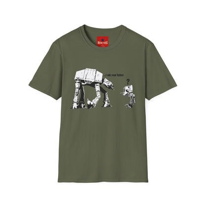 Banksy T‑Shirt — 'I am your father' Star Wars AT-AT Funny Graphic Tee