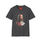 Jesus Is Coming T‑Shirt — Vintage Portrait Christian Faith Tee