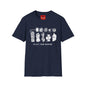 Graphic T-Shirt — "Select Your Weapon" Gamer/Pop Culture Icons Tee