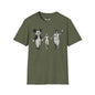 Revotees Banksy Graphic Retro Satirical Parade Design T-Shirt - alternate view 6