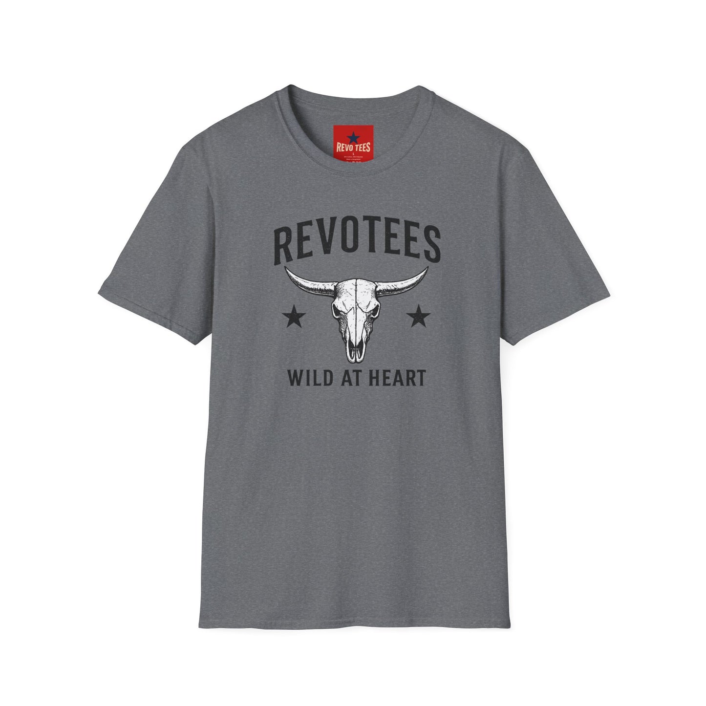 REVOTEES Bull Skull T-Shirt — Wild at Heart Western Graphic Tee