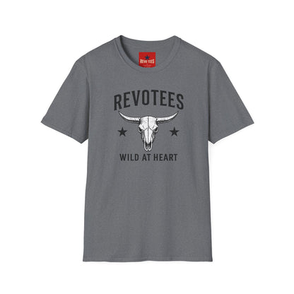REVOTEES Bull Skull T-Shirt — Wild at Heart Western Graphic Tee