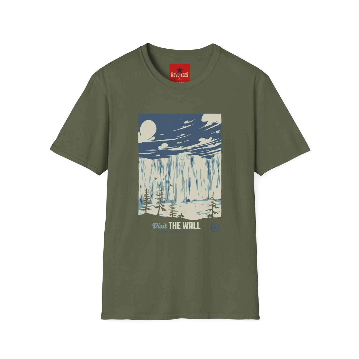 Visit The Wall Lord of the Rings Unisex Softstyle T-Shirt
