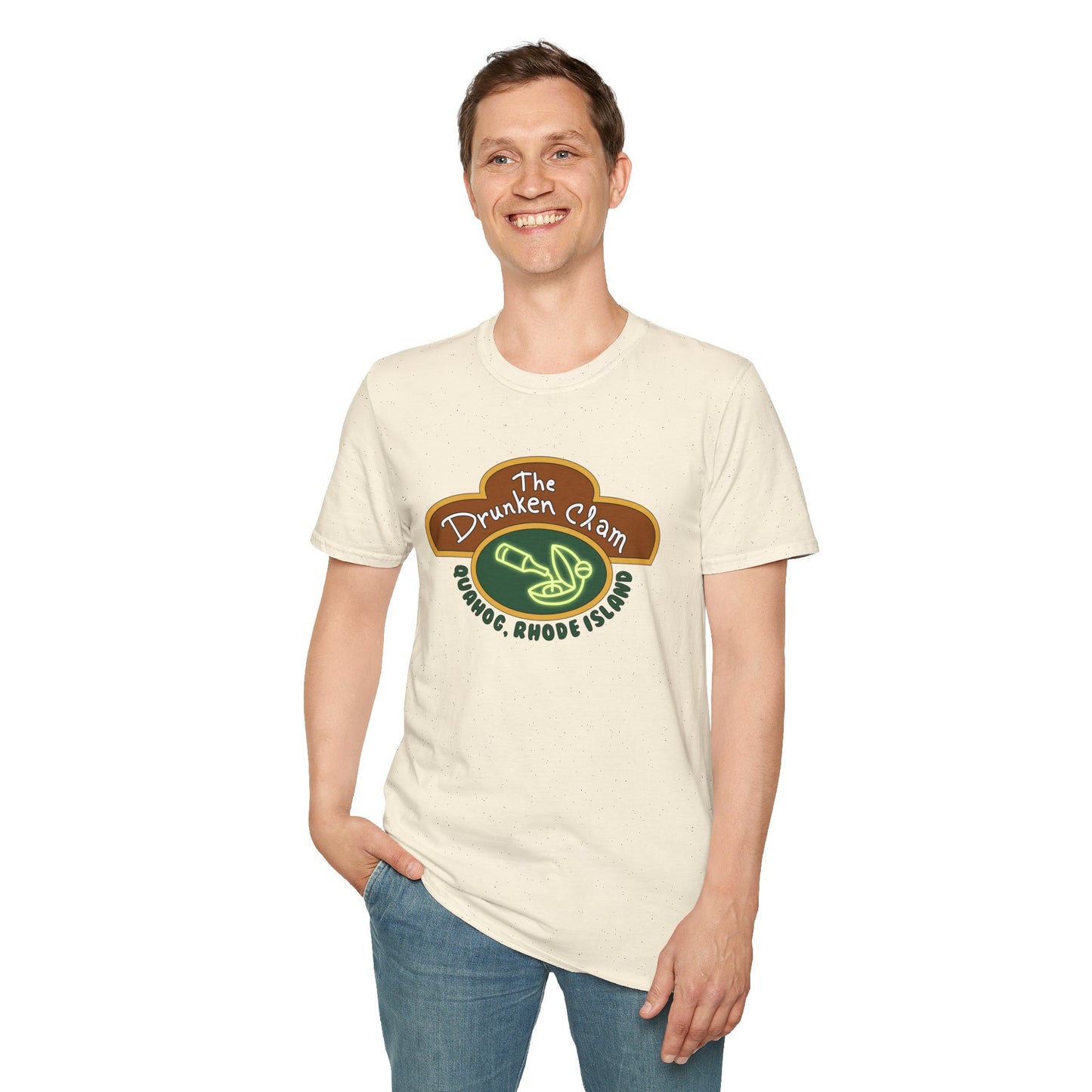 The Drunken Clam Quahog, Rhode Island T-Shirt
