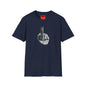 Graphic T-Shirt — Grayscale Middle Finger Design