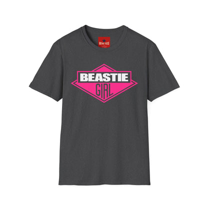 Beastie Girl T-Shirt — Retro Pink Diamond Graphic Tee