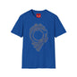 Abstract Circular Tech Graphic T-Shirt