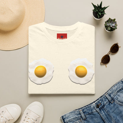 Eggs On My Mind T‑Shirt — Funny Fried Egg Graphic Tee